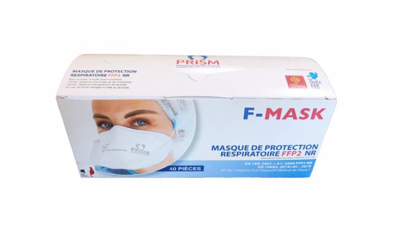Boite de 40 masques de protection FFP2 type 