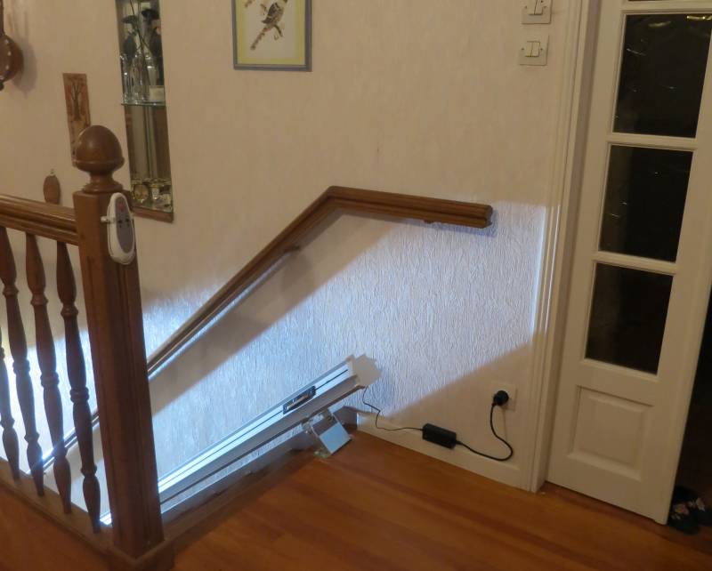 Le monte-escalier : une installation rapide et simple